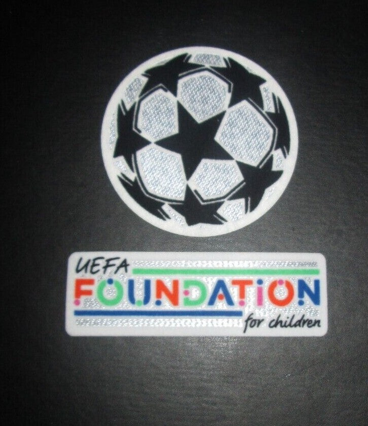 2021-2024 Champions League Football Shirt Patch Badge Foundation player sized UK