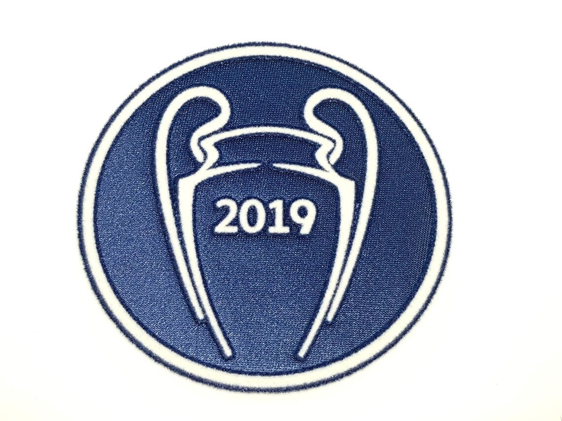 2019 winners Champions League player size  Iron On Heat Press badge Liverpool