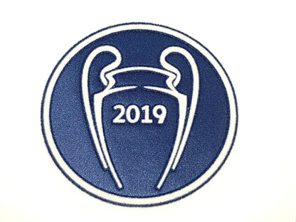 2019 winners Champions League player size  Iron On Heat Press badge Liverpool
