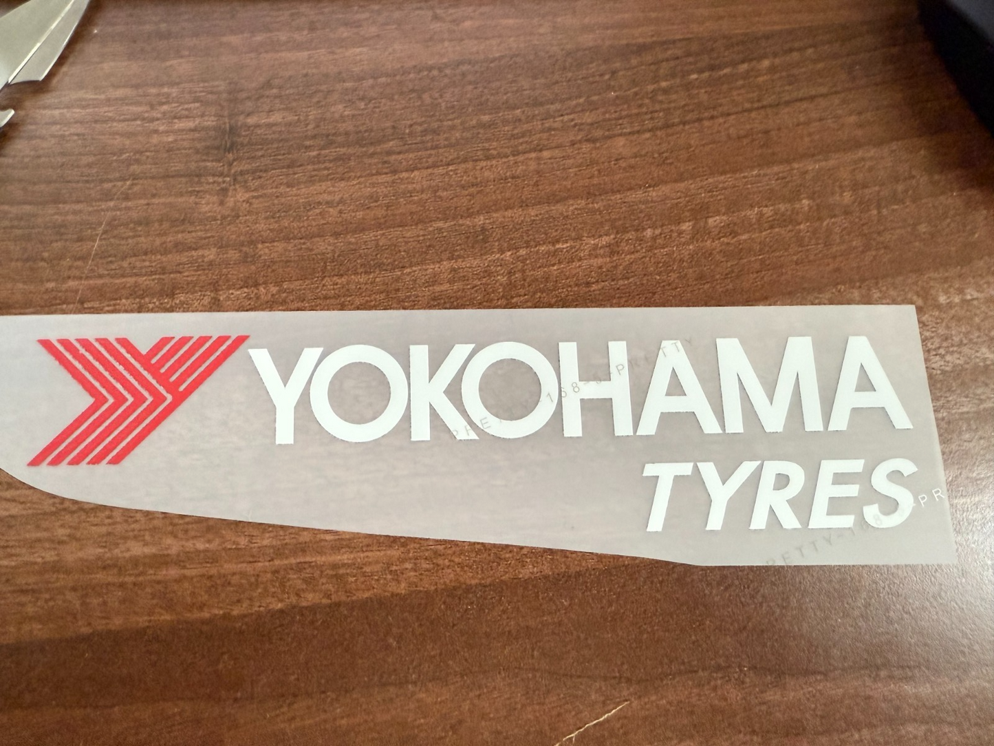 Yokohama Chelsea Sponsor Patch Home PLASTIC Repro for Football Shirt