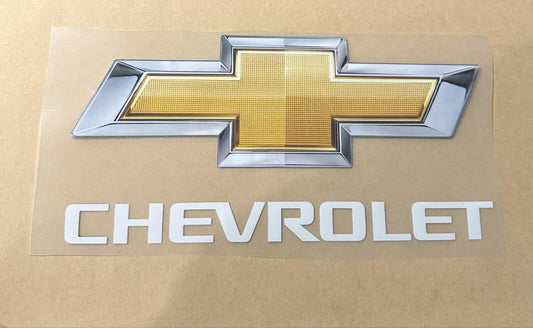 Chevrolet Manchester United Replacement Sponsor Patch  Plastic Repro for Shirt