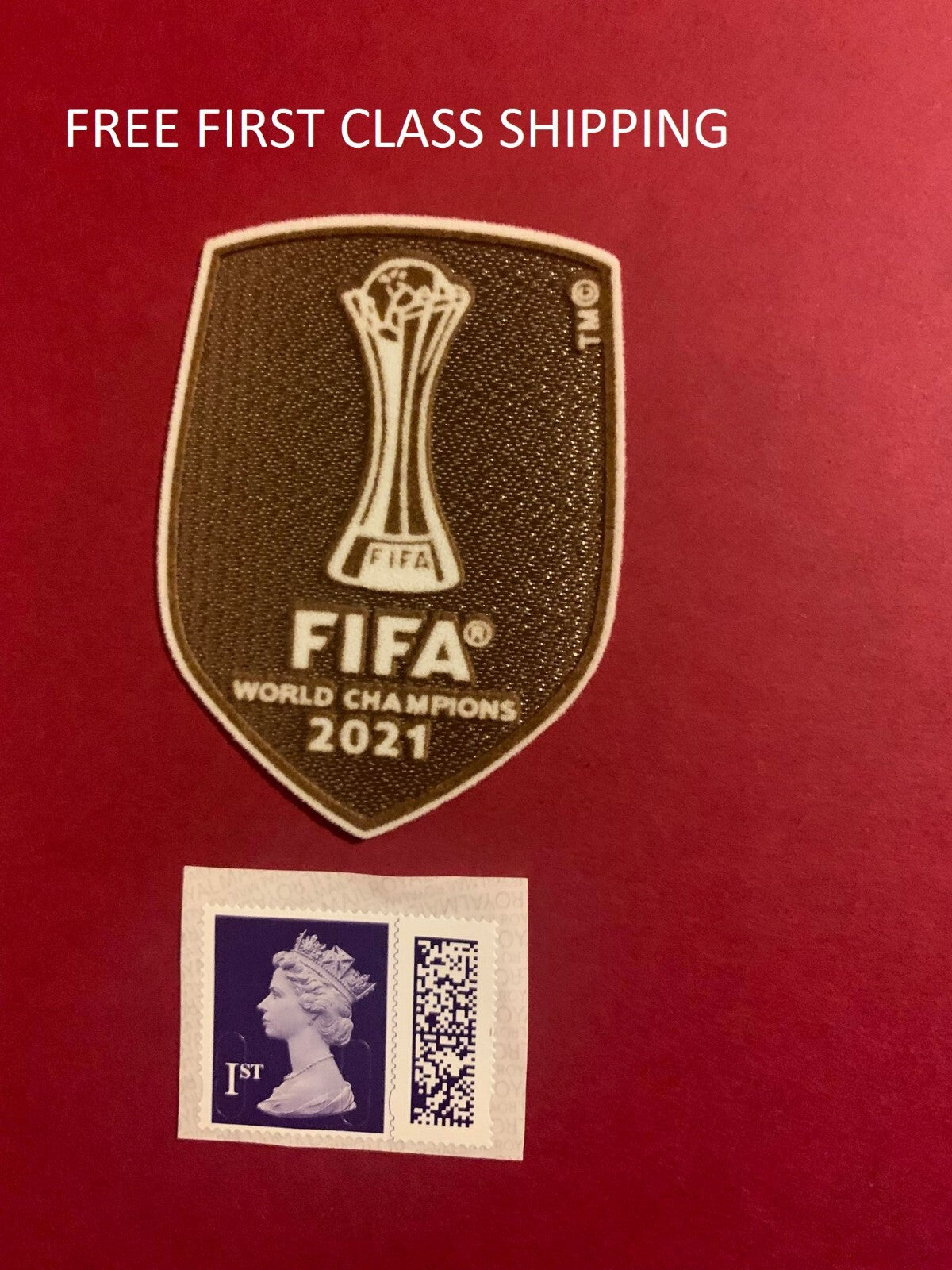 Club World Cup 2021 patch player size  Iron On Chelsea UK STOCK heat press