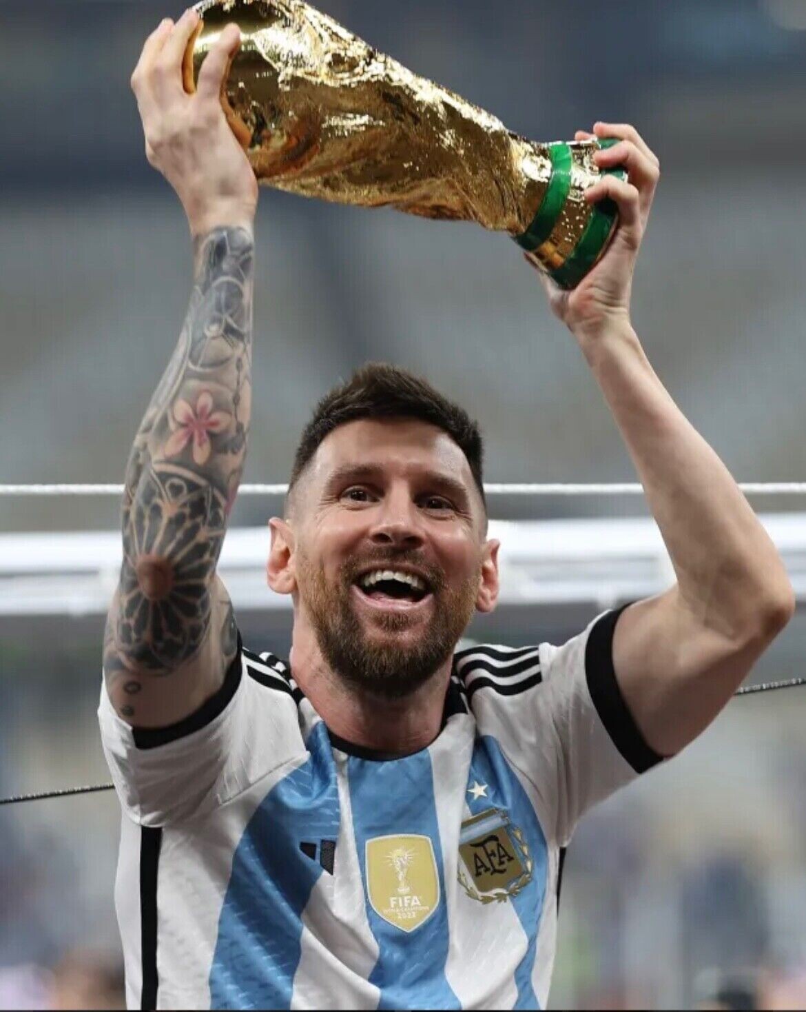 FIFA World Cup Champions 2022 Football Badge Patch Argentina football shirt