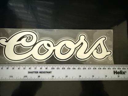 Chelsea Coors Sponsor Patch Badge patch player size CL EPL white