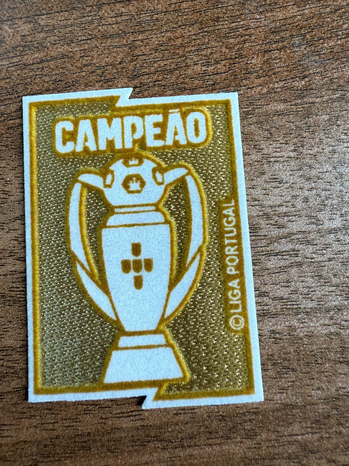 Liga Portugal Campeao 2025 Football  patch Badge Player Size sporting Lisbon