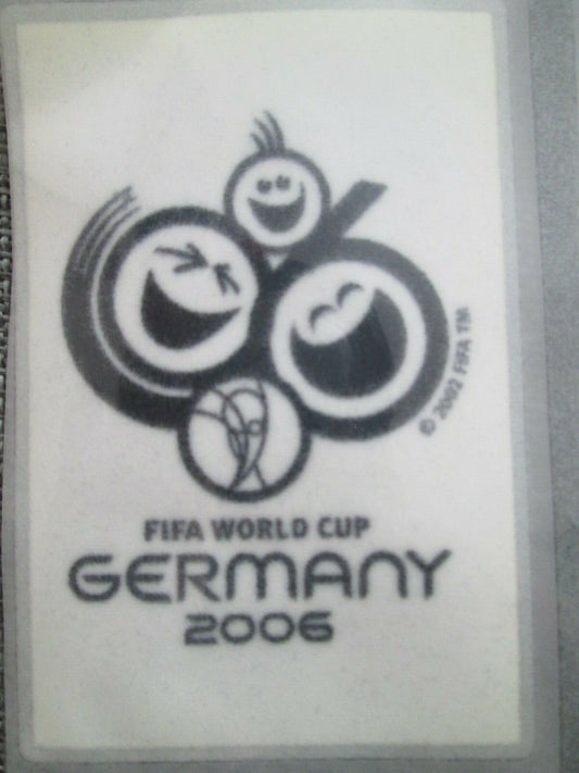 2006 World Cup Germany Qualifier patch player size  Iron On Heat Press UK STOCK