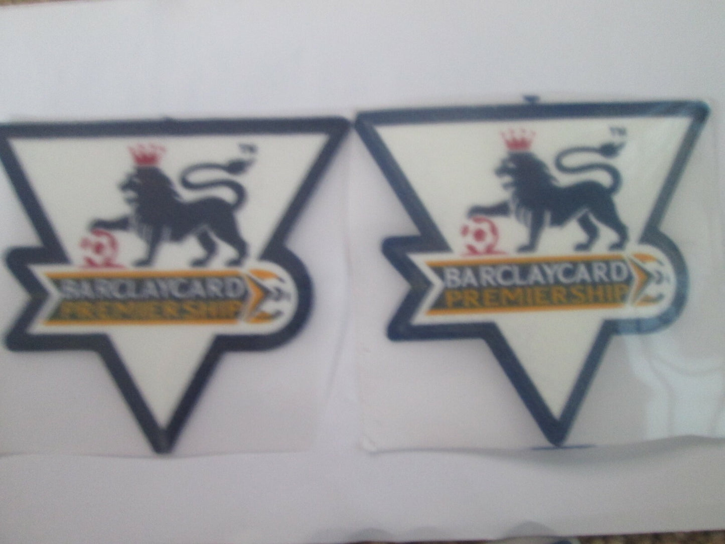 2003-2004 pair of premier league patch player size Iron On Heat Press badge