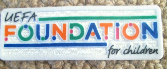 2021- Foundation for Children patch CL player size  Iron On Heat Press UK STOCK