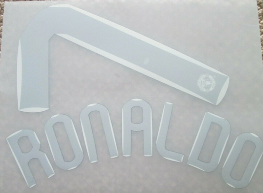 Ronaldo 7 2007-2008 Man Utd Champions League Player Size Nameset