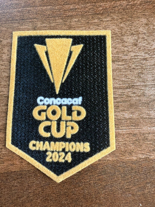 Concacaf Gold Cup Champions 2024 Soccer League shirt jersey Patch Badge Mexico