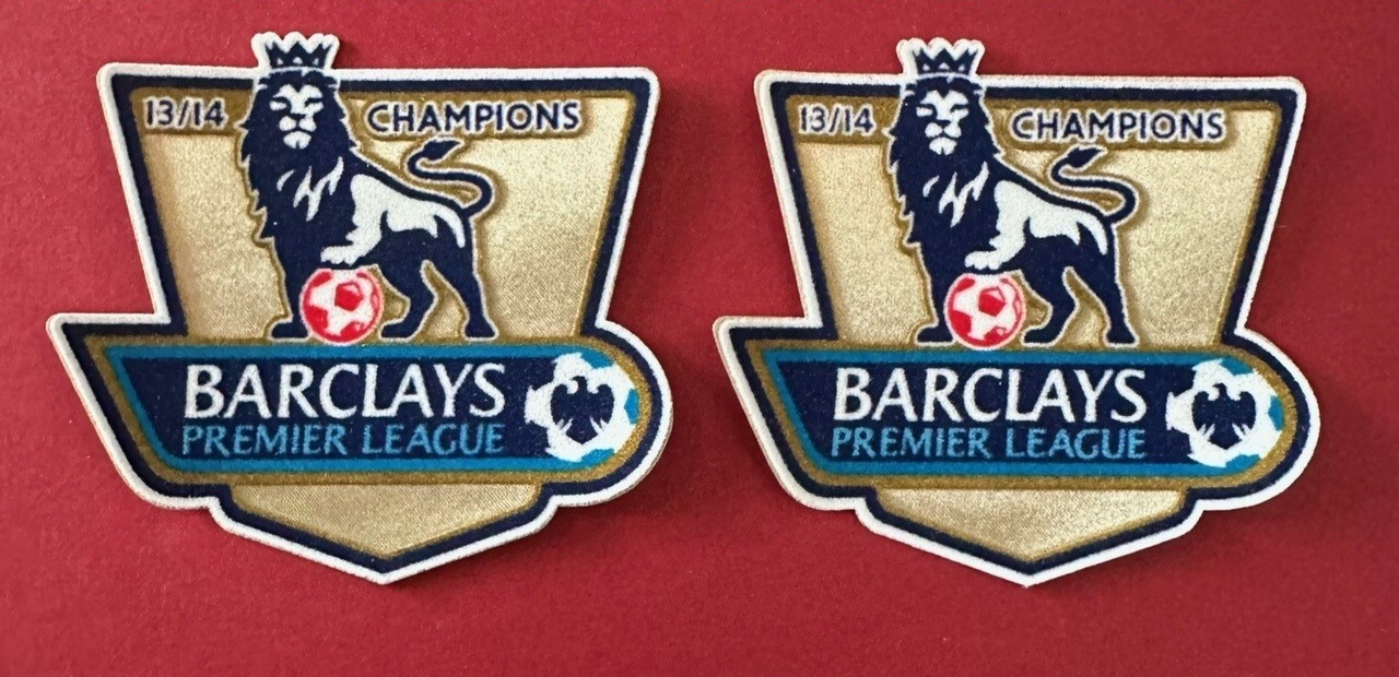 2013-2014 Champions premier league patch player size  Iron On Manchester city