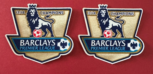 2013-2014 Champions premier league patch player size  Iron On Manchester city