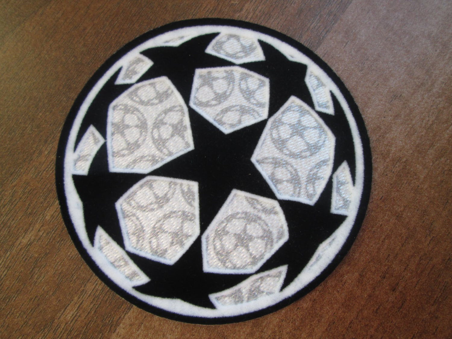 2024-2026 Champions League Startball Sleeve Patch Badge Player Size iron on UK