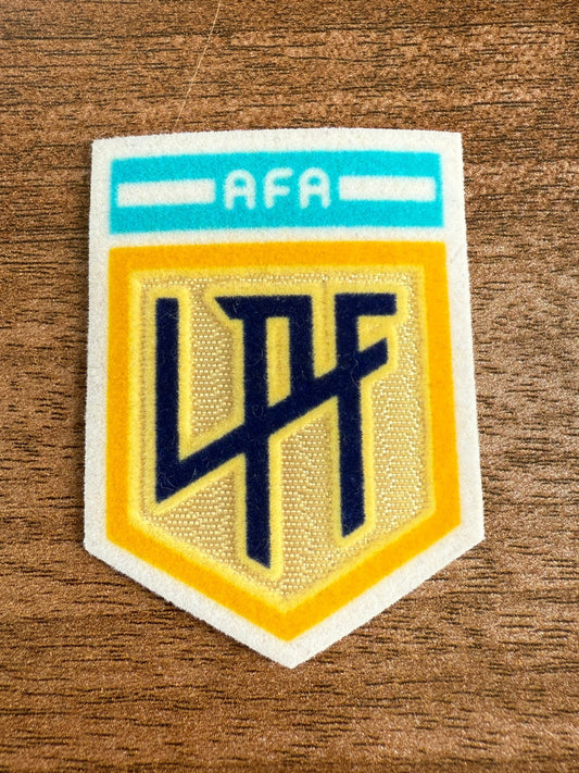 Argentina Flock Old Style Football Iron On Patch Badge