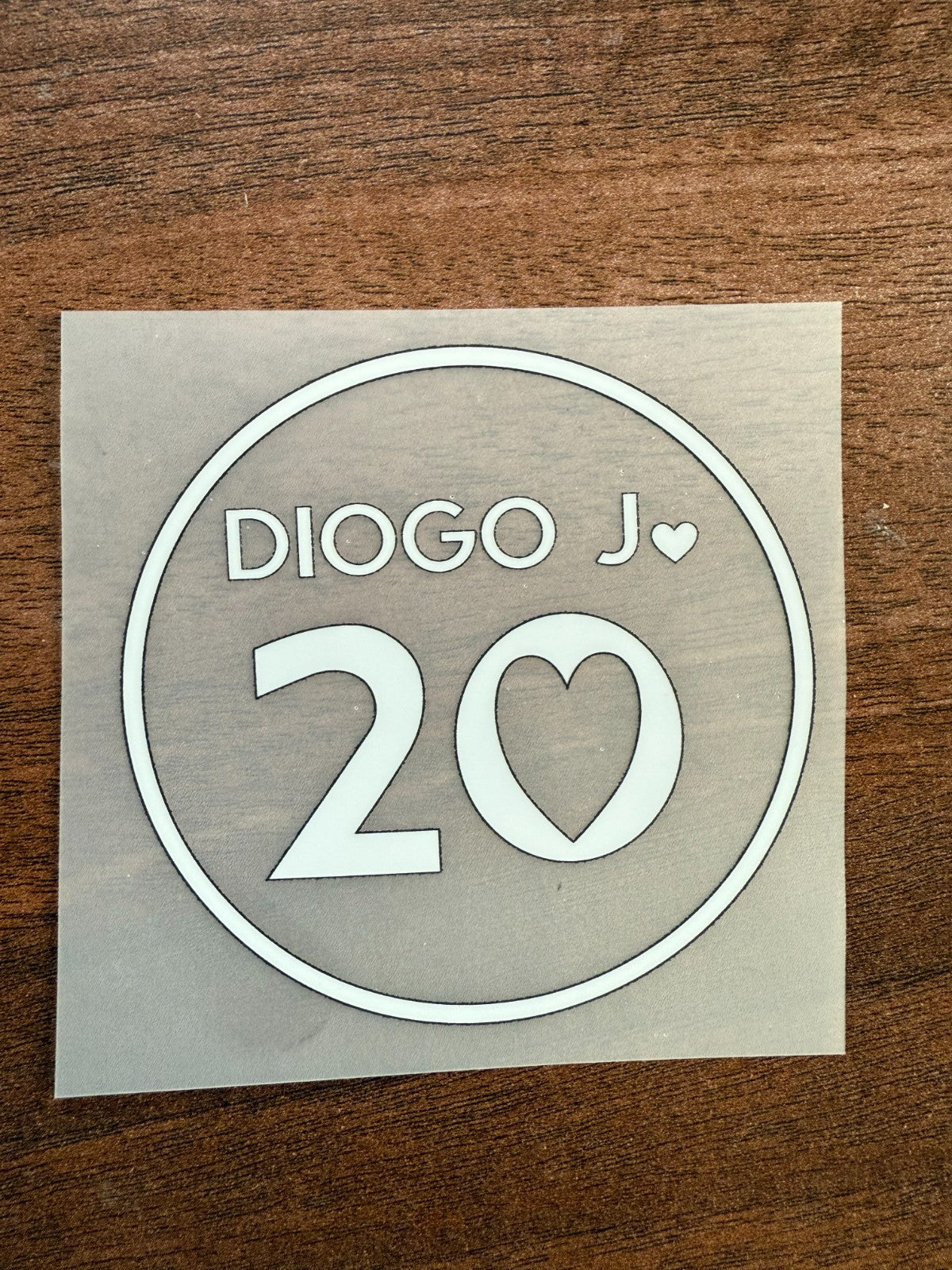 2024/2025 Liverpool Diogo Jota #20 Commemorate Name Patch Badge shirt diogo j.