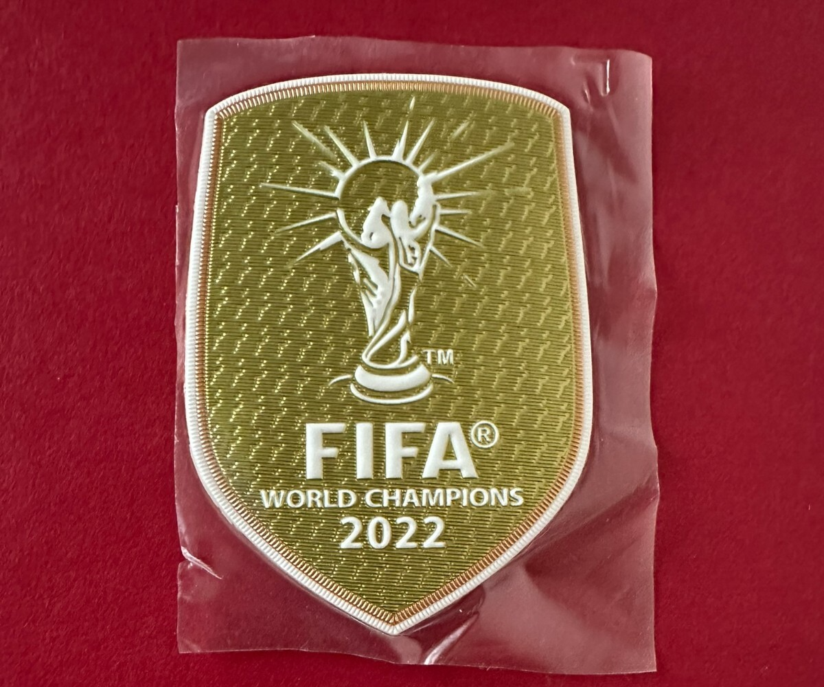 World Cup Champions 2022 ARGENTINA Badge Patch UK STOCK Messi Football shirt