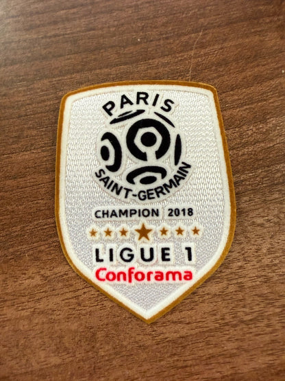 PSG Ligue 1 Champion 2018 Football Shirt Patch Badge UK STOCK