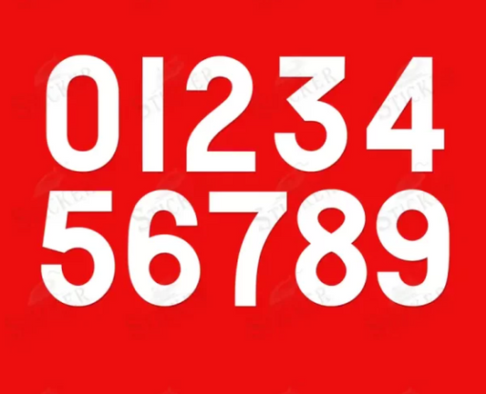 Custom Any Number Football Shirt Soccer Numbers Liverpool 1980's felt