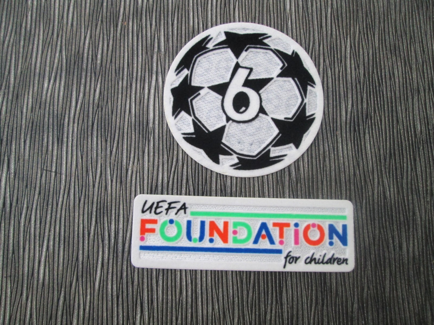 2021-2024 6 x Champions League patch player size Foundation winners Liverpool