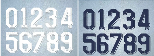 Custom Any  Number Football Shirt 1980’s 90’s Hummel  Soccer White Navy Spurs