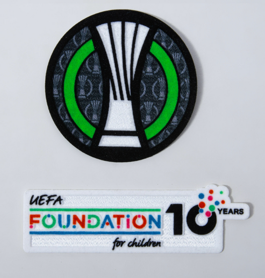 2024-2026 Uefa Europa League Conference patch player size Final Chelsea