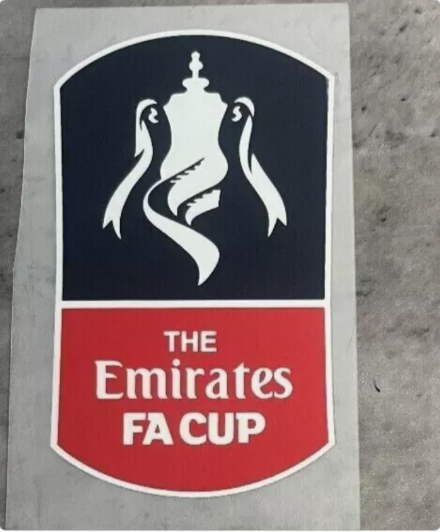 2016-2020  The FA CUP patch player size  Iron On Heat Press UK STOCK Plastic
