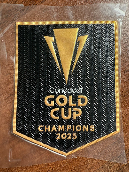 Concacaf Gold Cup Champions 2025 Soccer League shirt jersey Patch Badge Toppa