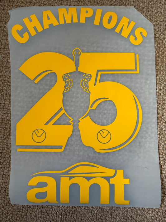 2025 Leeds United patch player size Championship Winners UK Nameset