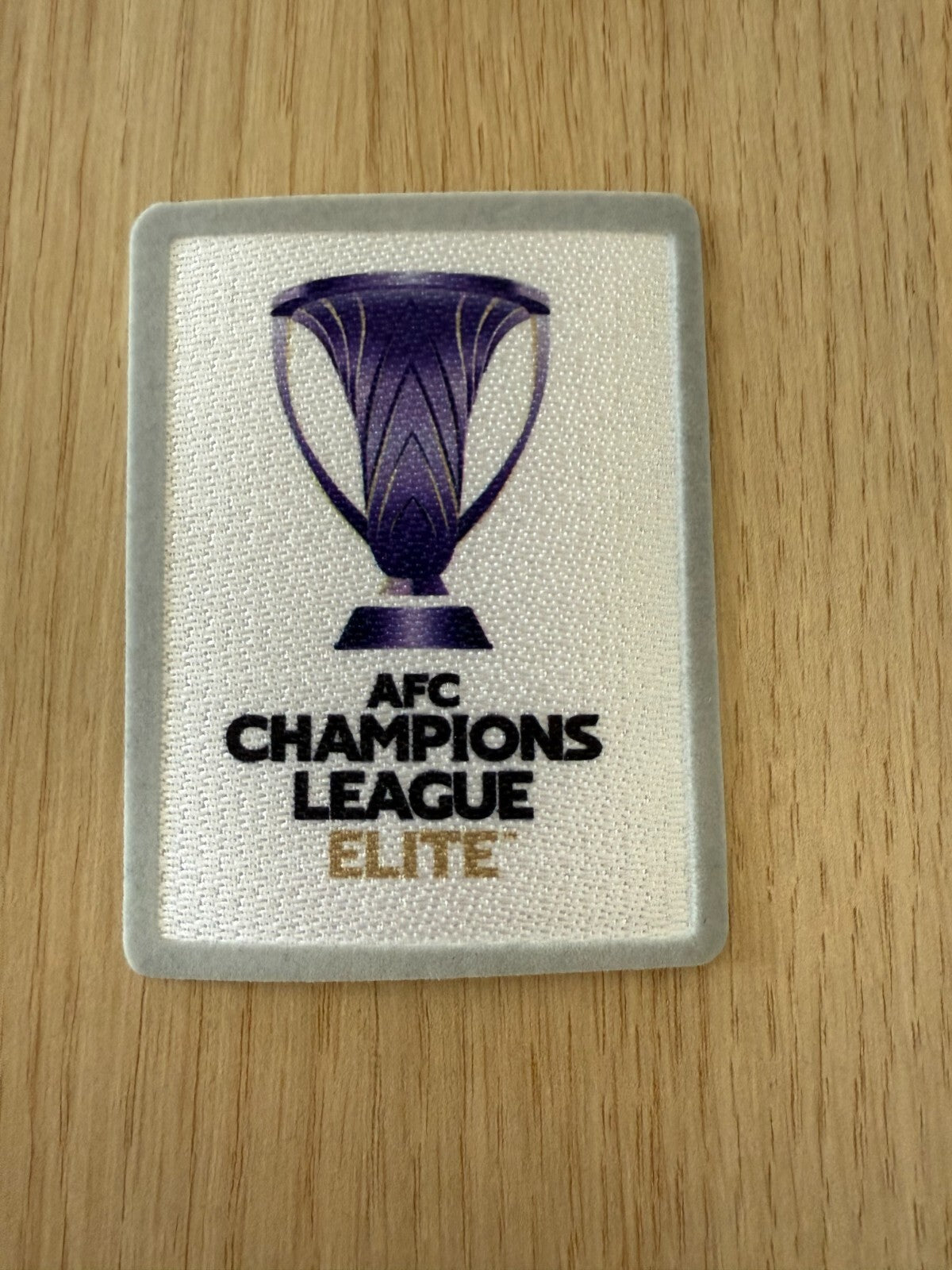 2027 AFC Champions Challenge Player Qualifiers League Iron On Patch Badge CHOOSE