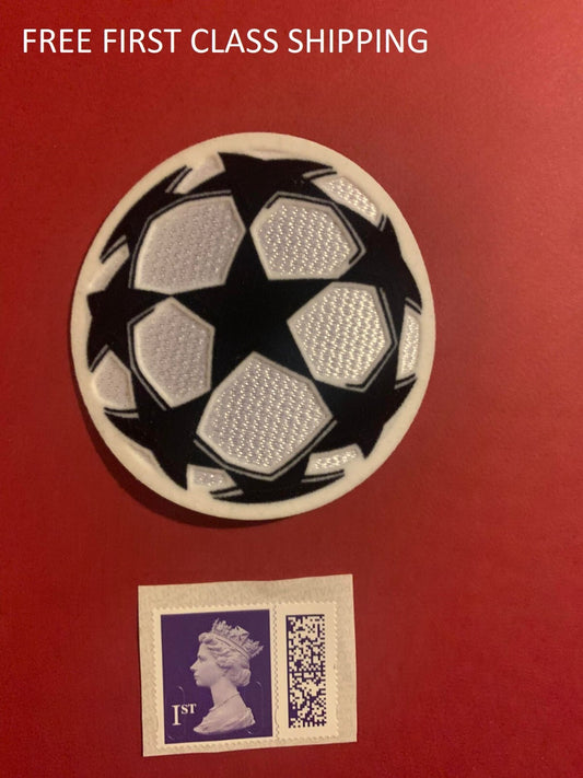 2006-2008 Champions League patch player size  Iron On Heat Press UK STOCK