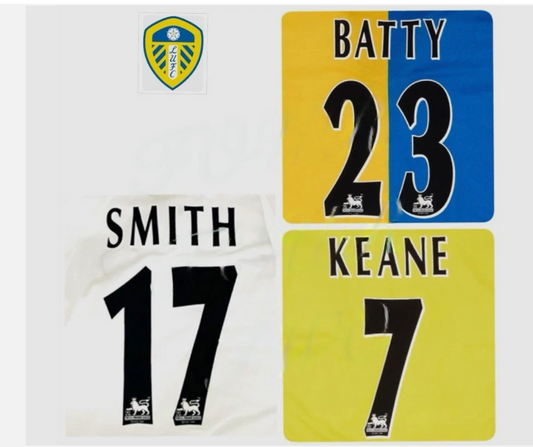 1997-2007 Black choose Leeds player EPL Player Size Premier League Nameset batty