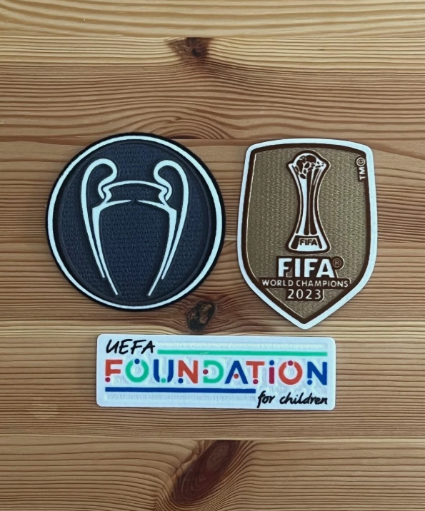 2023-2024 Club World Champions patch player size Iron City Manchester City BOH