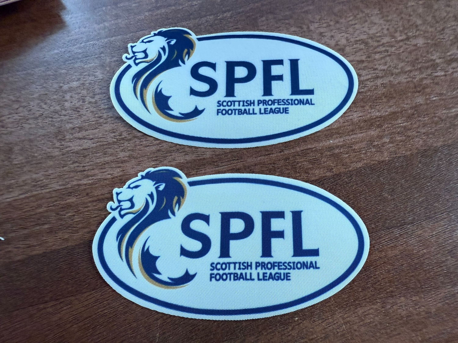 Spl 2013-2014 player size  Iron On Heat Press badge