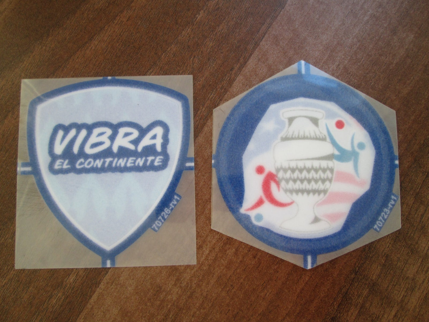 Copa America USA 2024 Vibra el Continente Sleeve Patch Badge Argentina Campeon