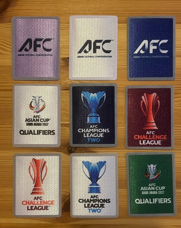 2027 AFC Champions Challenge Player Qualifiers League Iron On Patch Badge CHOOSE