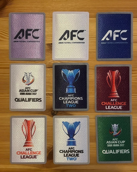 2027 AFC Champions Challenge Player Qualifiers League Iron On Patch Badge CHOOSE