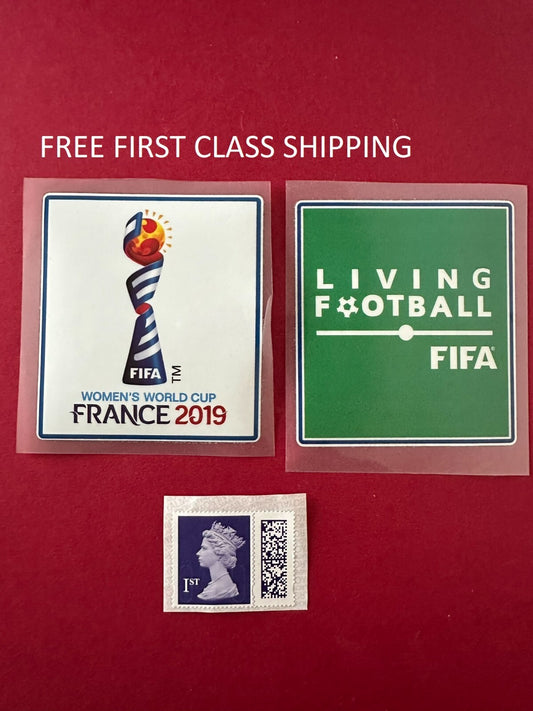 Women World Cup 2019 patch player size  Iron On Heat Press
