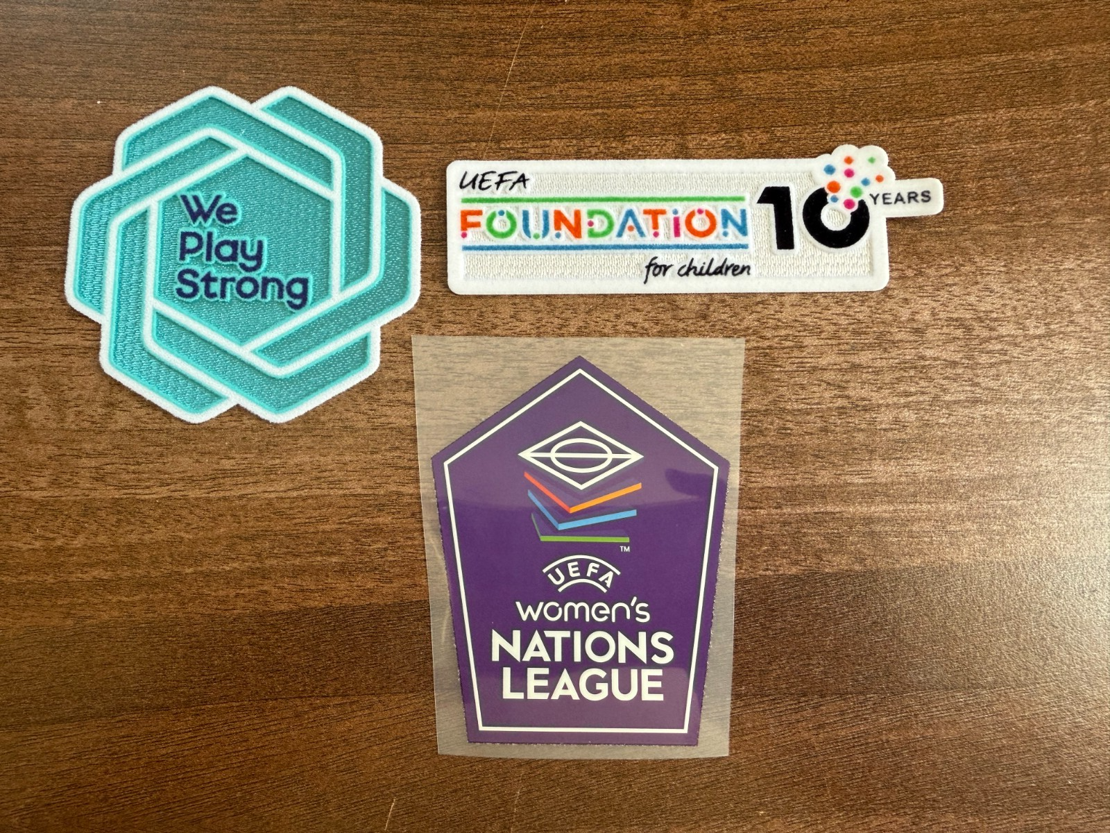 2025-2026 Womens Nations League Patch Set Tournament Foundation Player Size