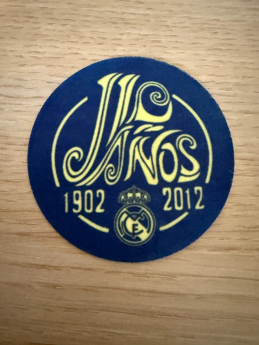 2012 Real Madrid Centenary Patch Badge Iron On Heat Press