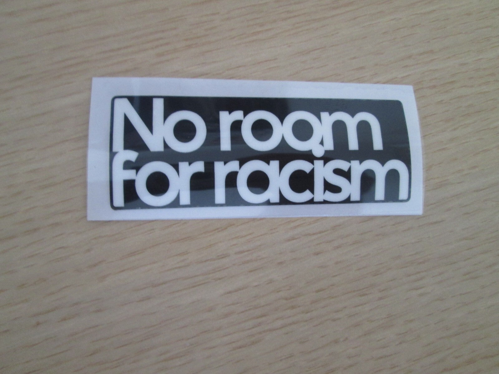 2021-2024 EPL No Room for Racism patch player size Iron On Heat UK