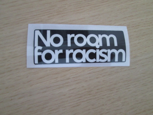 2021-2024 EPL No Room for Racism patch player size Iron On Heat UK