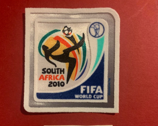 2010 World cup South Africa patch player size  Iron On Heat Press badge