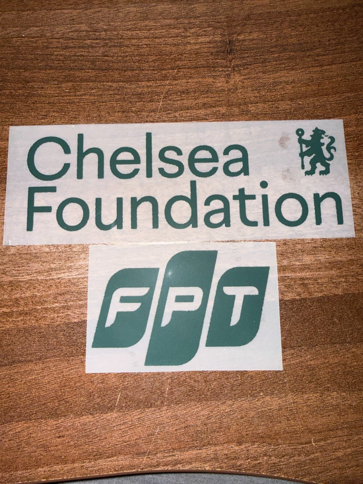 Chelsea Foundation rear Sleeve Sponsor Patch Badge patch player size CL fpt