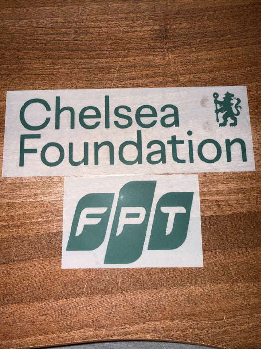 Chelsea Foundation rear Sleeve Sponsor Patch Badge patch player size CL fpt