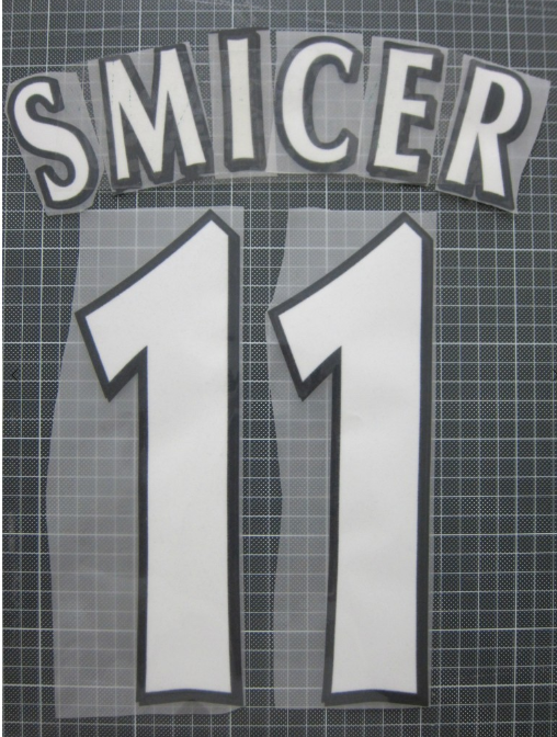 Smicer #11 Liverpool 00-07  CL Player Size Premier League L extra Nameset