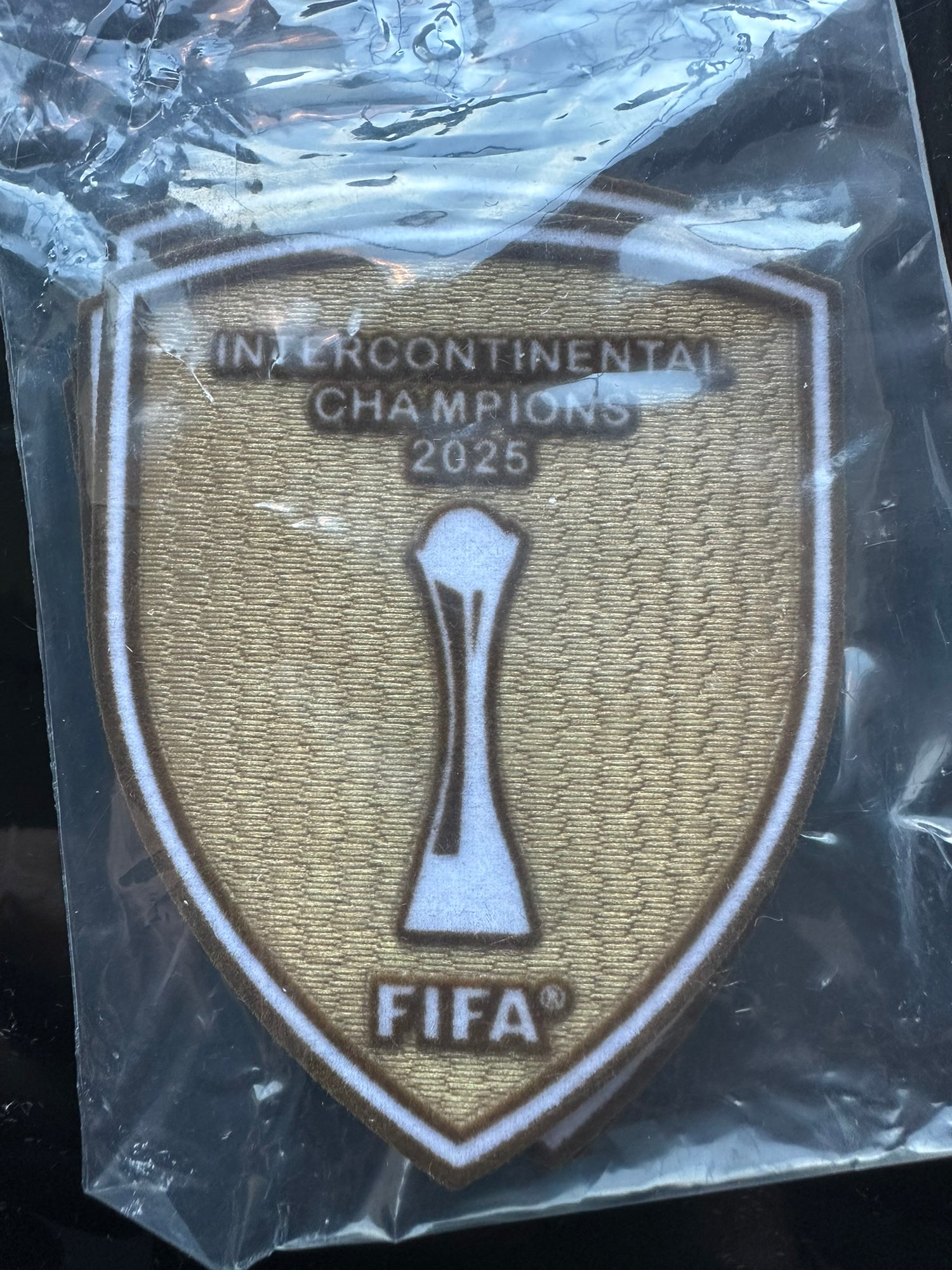 intercontinental champions 2025 patch football shirt badge
