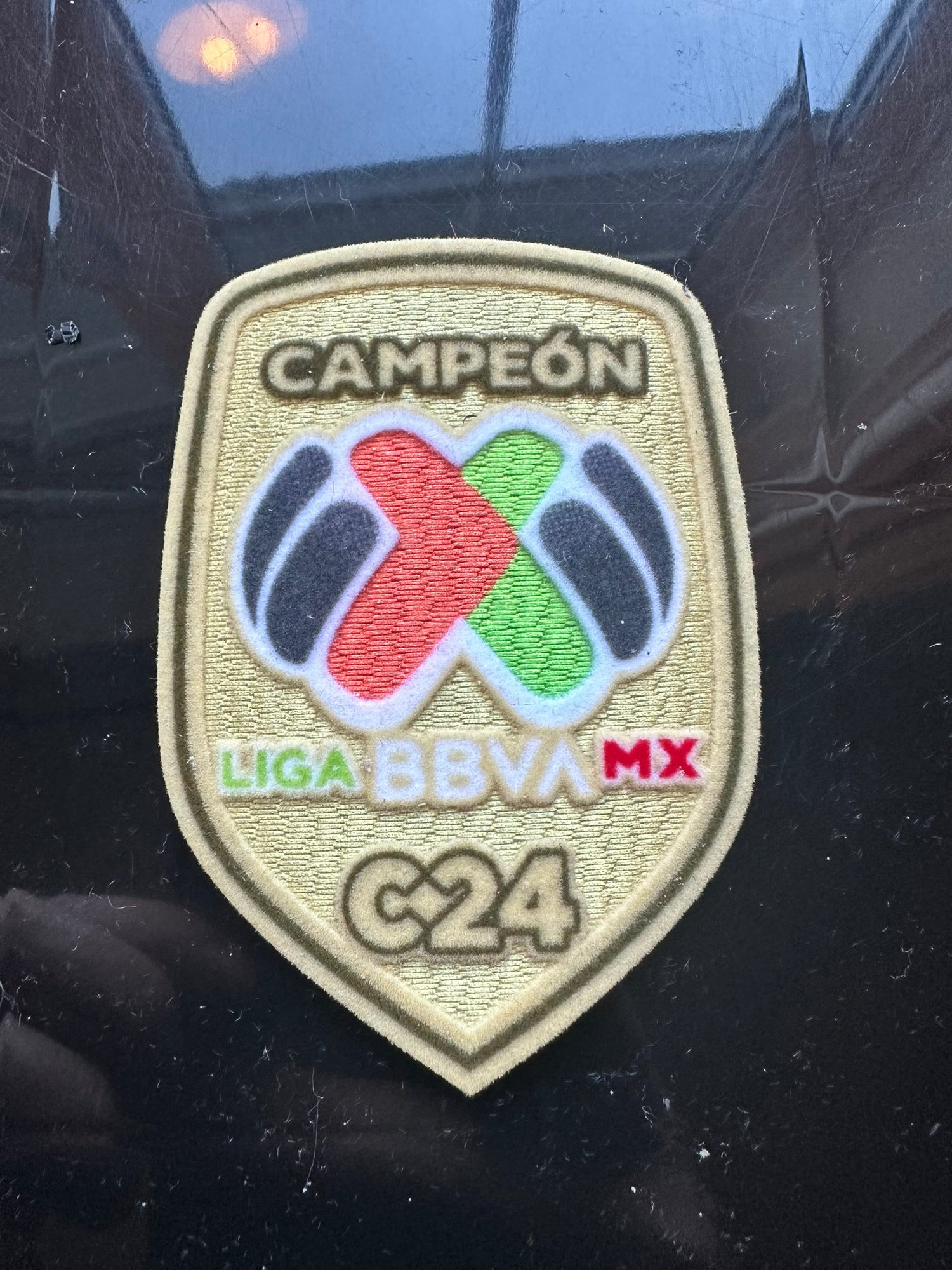 liga mx c24 campeon champion patch badge football shirt