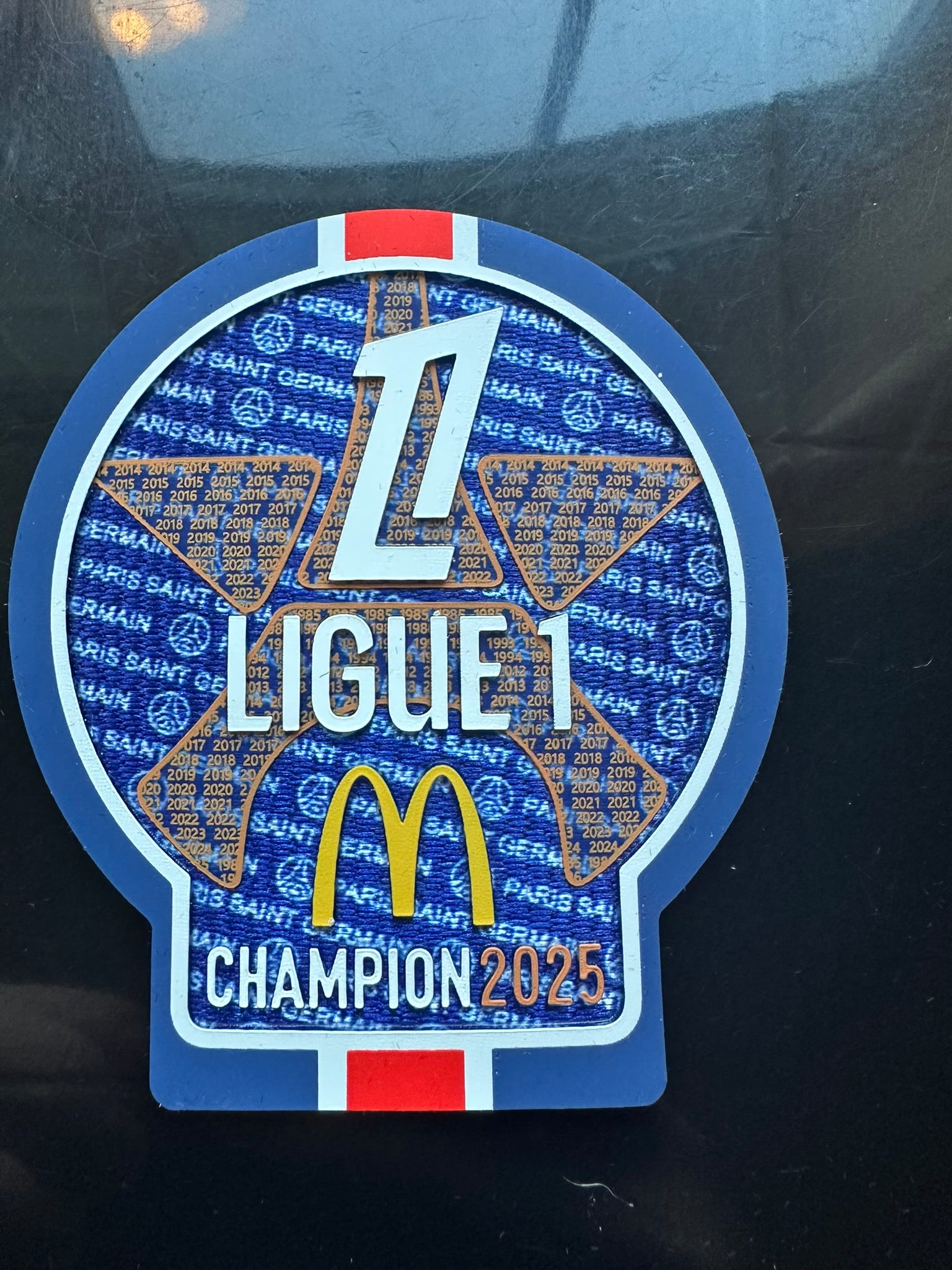 psg paris saint germain ligue 1 champion 2024-205 patch badge football shirt