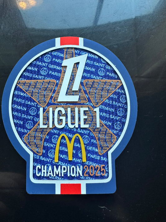 psg paris saint germain ligue 1 champion 2024-205 patch badge football shirt