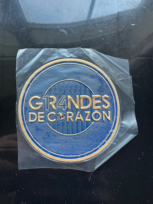 club america liga mx grande de corazon patch badge football shirt blue 14